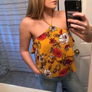Yellow tank top